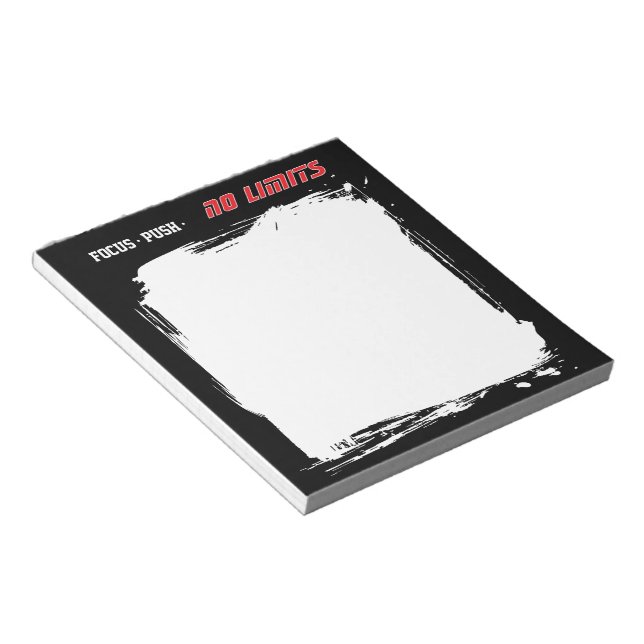 Bloco De Notas Motivational Fitness (Inclinado)