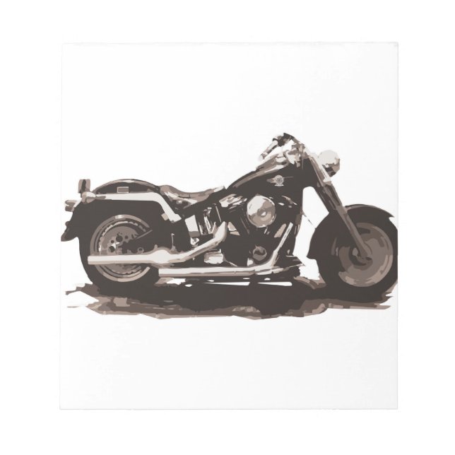 Bloco De Notas Moto Classic Fat Boy (Frente)
