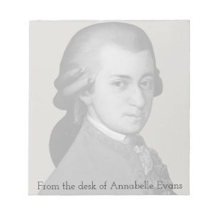 Bloco De Notas Mozart