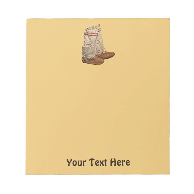 Bloco De Notas Mukluks (Frente)