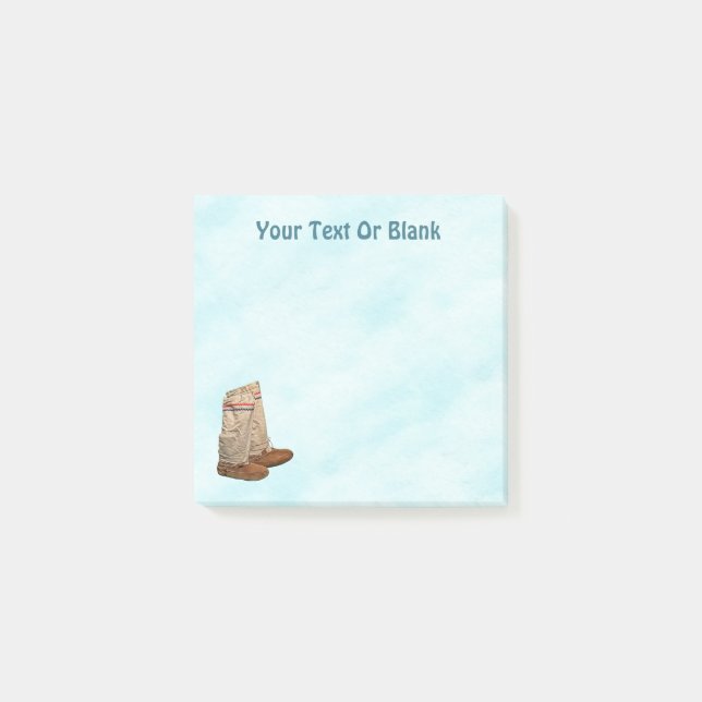 Bloco De Notas Mukluks na neve (Frente)