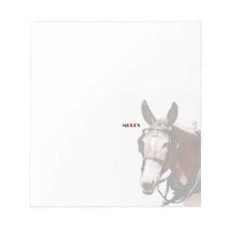 Bloco De Notas Mule Notepad