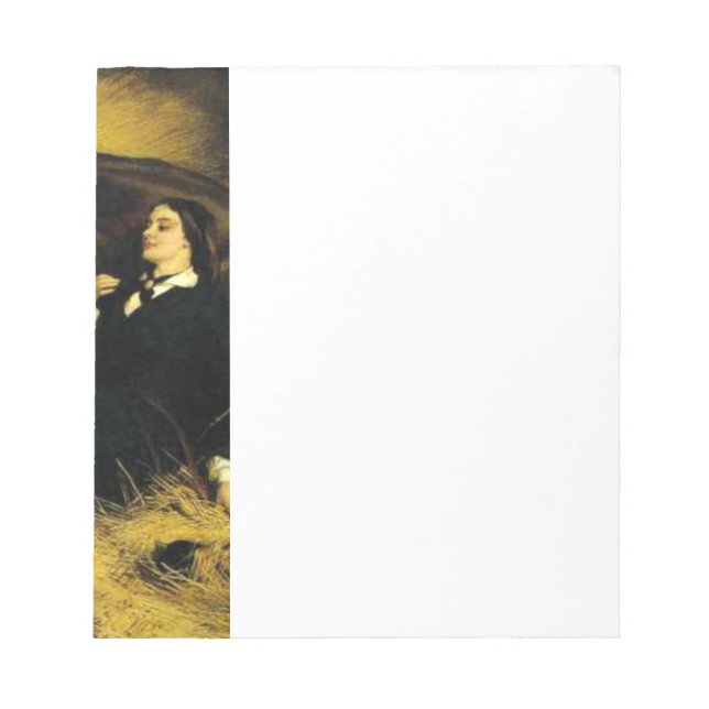 Bloco De Notas Mulher e Cavalo (Frente)