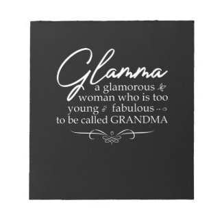Bloco De Notas Mulher glamourosa