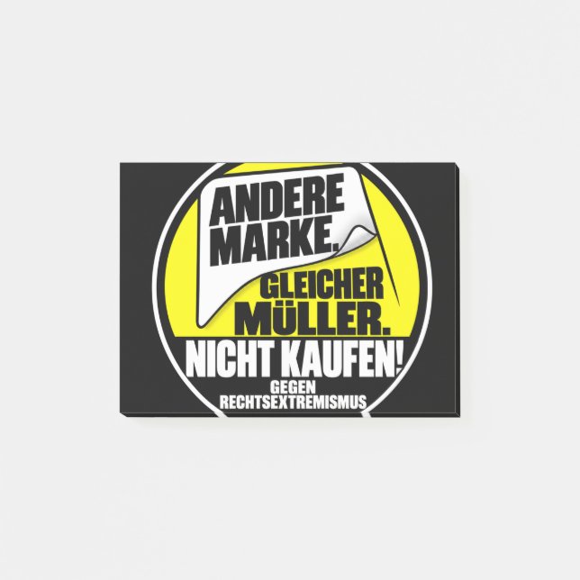 Bloco De Notas Müller nicht kaufen (Frente)