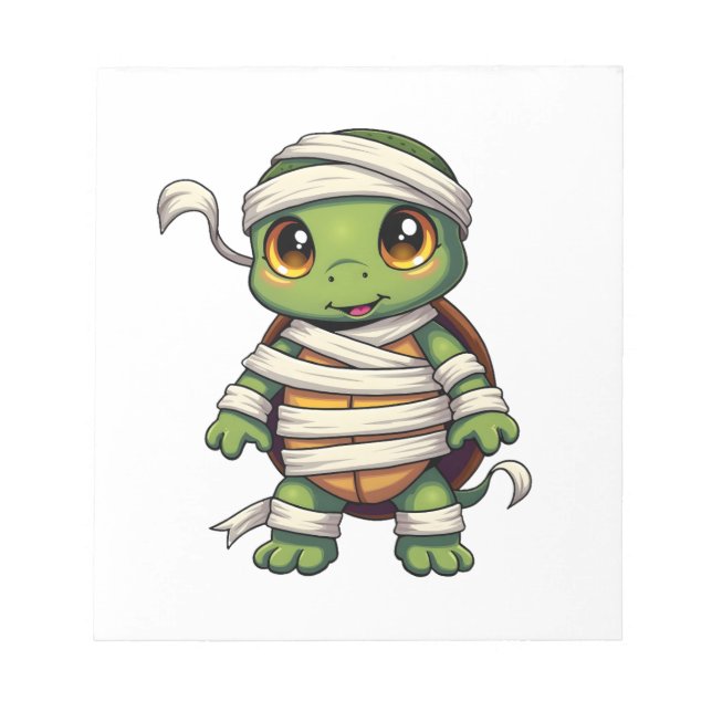 Bloco De Notas Mummy Turtle (Frente)