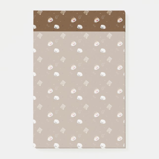 Bloco De Notas Mundo cafeinado (Frente)