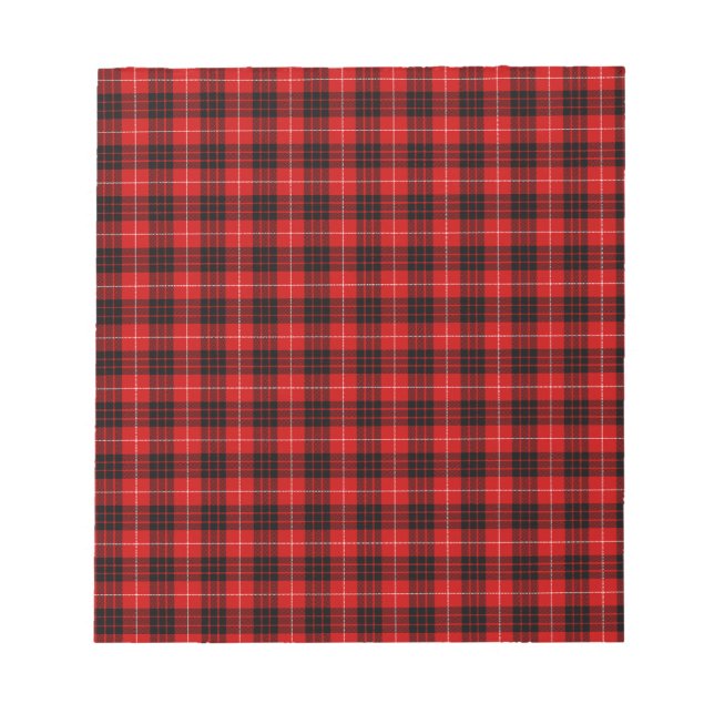 Bloco De Notas Munro Tartan (Frente)