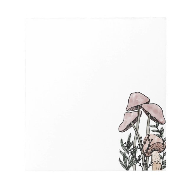 Bloco De Notas Mushrooms  (Frente)