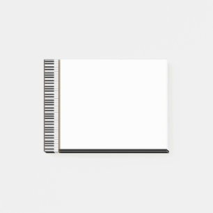Bloco De Notas Músicas Musicais do Teclado Piano