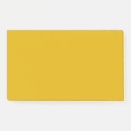 Bloco De Notas Mustard Yellow Solid Color