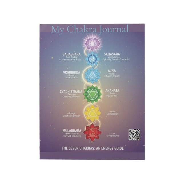 Bloco De Notas My Chakra Journal Notepad (Invertido)