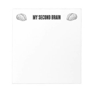 Bloco De Notas My Second Brain Notepad