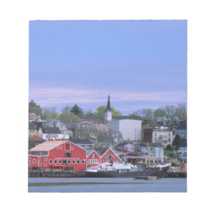 Bloco De Notas N.A. Canadá, Nova Escócia. Uma vista de Lunenburg,
