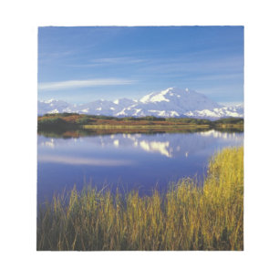 Bloco De Notas NA, EUA, Alasca, Parque Nacional Denali, Mt. McKin