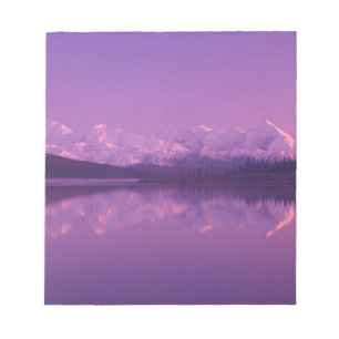 Bloco De Notas NA, EUA, Alasca, Parque Nacional Denali, Wonder La