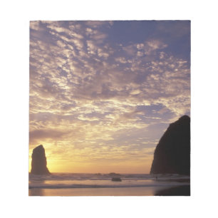 Bloco De Notas NA, EUA, Oregon, Costa de Oregon, Canon Beach com