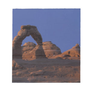 Bloco De Notas NA, EUA, Utah, Parque Nacional dos Arcos. Delicado