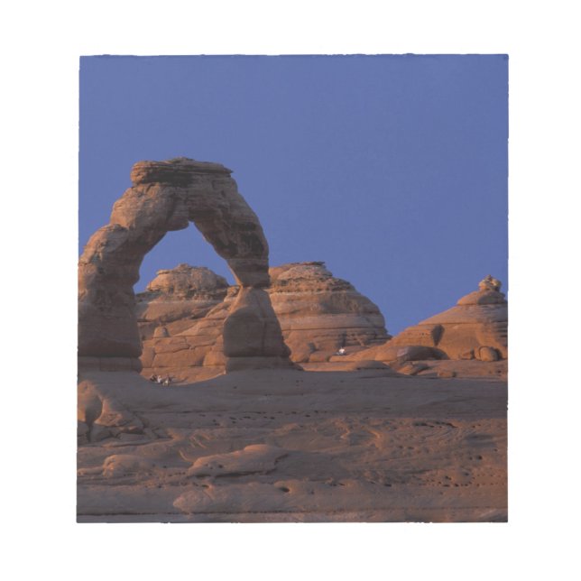 Bloco De Notas NA, EUA, Utah, Parque Nacional dos Arcos. Delicado (Frente)