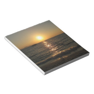 Bloco De Notas Naklua Beach Sunset. Pattaya, Chonburi, Tailândia