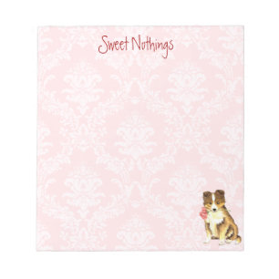 Bloco De Notas Namorados Sheltie
