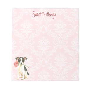 Bloco De Notas Namorados Toy Fox Terrier