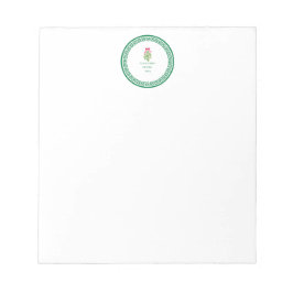Bloco De Notas Nantucket Christmas Stroll Notepad
