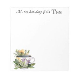 Bloco De Notas Não está entesourando se é o Tea Notepad