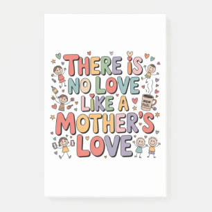 Bloco De Notas Não existe amor como o amor de uma mãe
