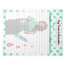 Bloco De Notas Não faça você mesmo - Termos chave para lembrar