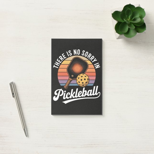 Bloco De Notas Não Há Desculpas no Pickleball (Escritótio)
