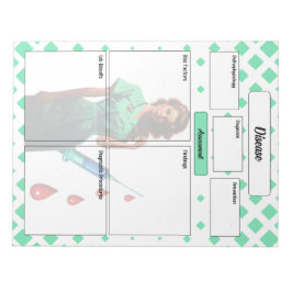 Bloco De Notas Não se afunde _ Temp. 1 da doença