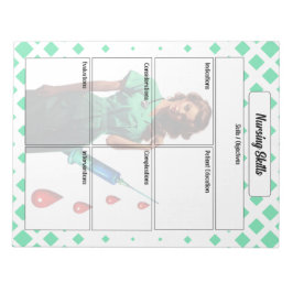 Bloco De Notas Não se engane... habilidades de enfermagem