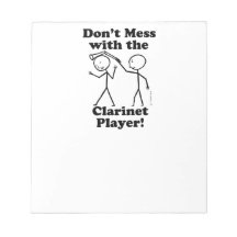 Não se meta com o Clarinet Player