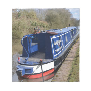 Bloco De Notas Narrowboat infatigável