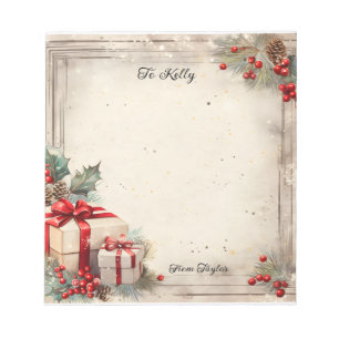 Bloco De Notas Natal