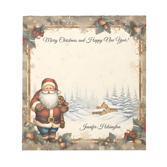 Bloco De Notas Natal (Frente)