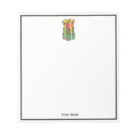 Bloco De Notas Natal Empilhado Apresenta Natal Empilhado