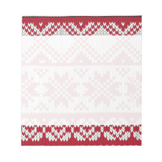 Bloco De Notas Natal Knit