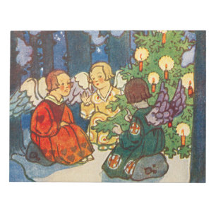Bloco De Notas Natal na floresta - Zdenek Guth