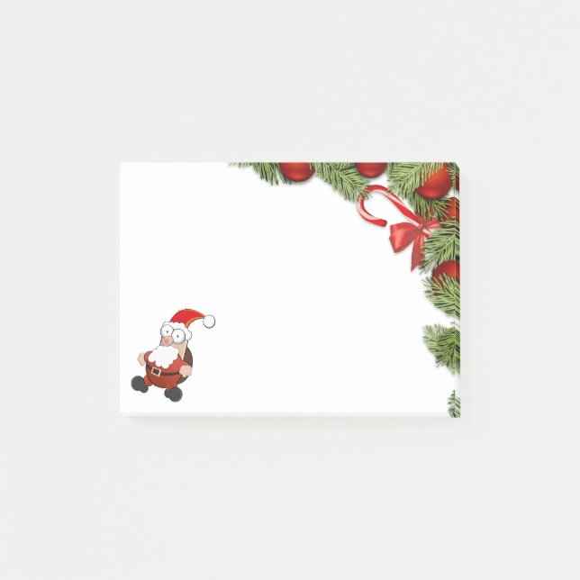 Bloco De Notas Natal Papai Noel (Frente)