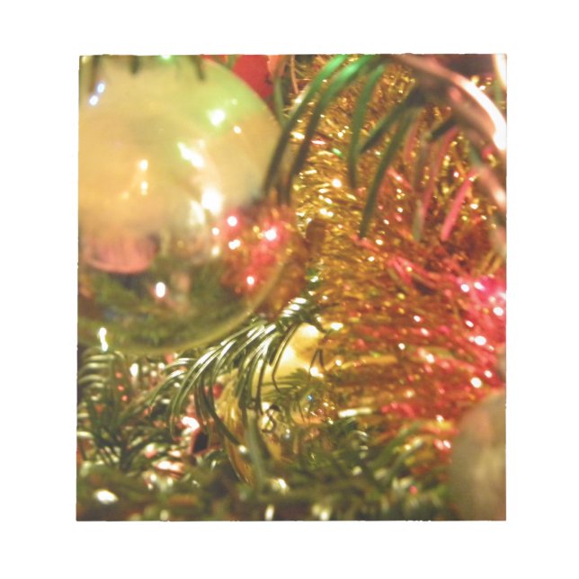 Bloco De Notas Natal refletindo (Frente)