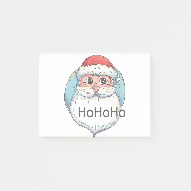 Bloco De Notas natal, santa claus (Frente)