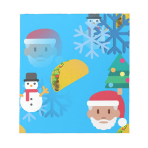 Bloco De Notas natal taco emoji