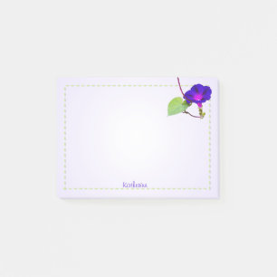 Bloco De Notas Natureza floral da fotografia da corriola