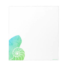Bloco De Notas Nautilus Shades de Notepad Verde