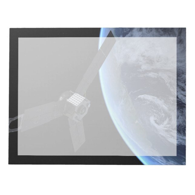 Bloco De Notas Nave Espacial Juno Durante O Voo Da Terra (Frente)