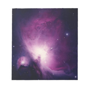 Bloco De Notas nebulosa de oriões de MILKY WAY GALAXY