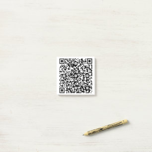 Bloco De Notas Negócio de código QR personalizado