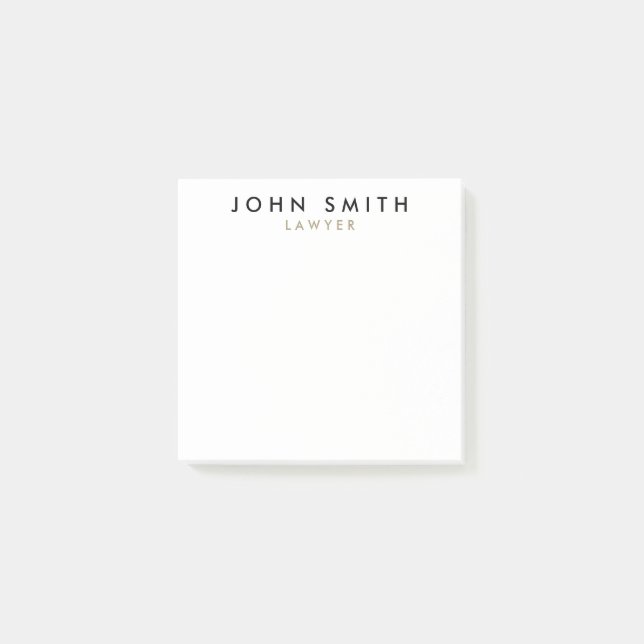 Bloco De Notas Negócios (Frente)